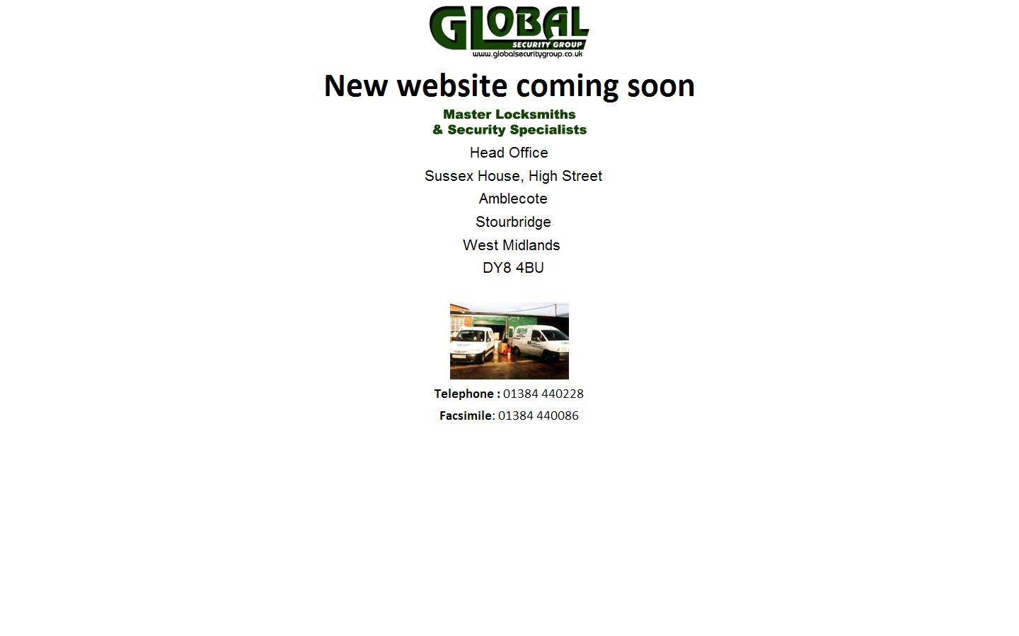 Global Security Group Website