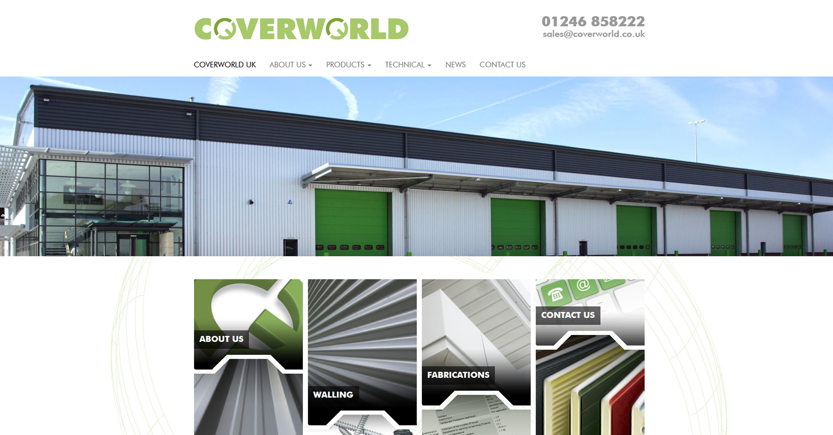 Coverworld (UK) Ltd Website