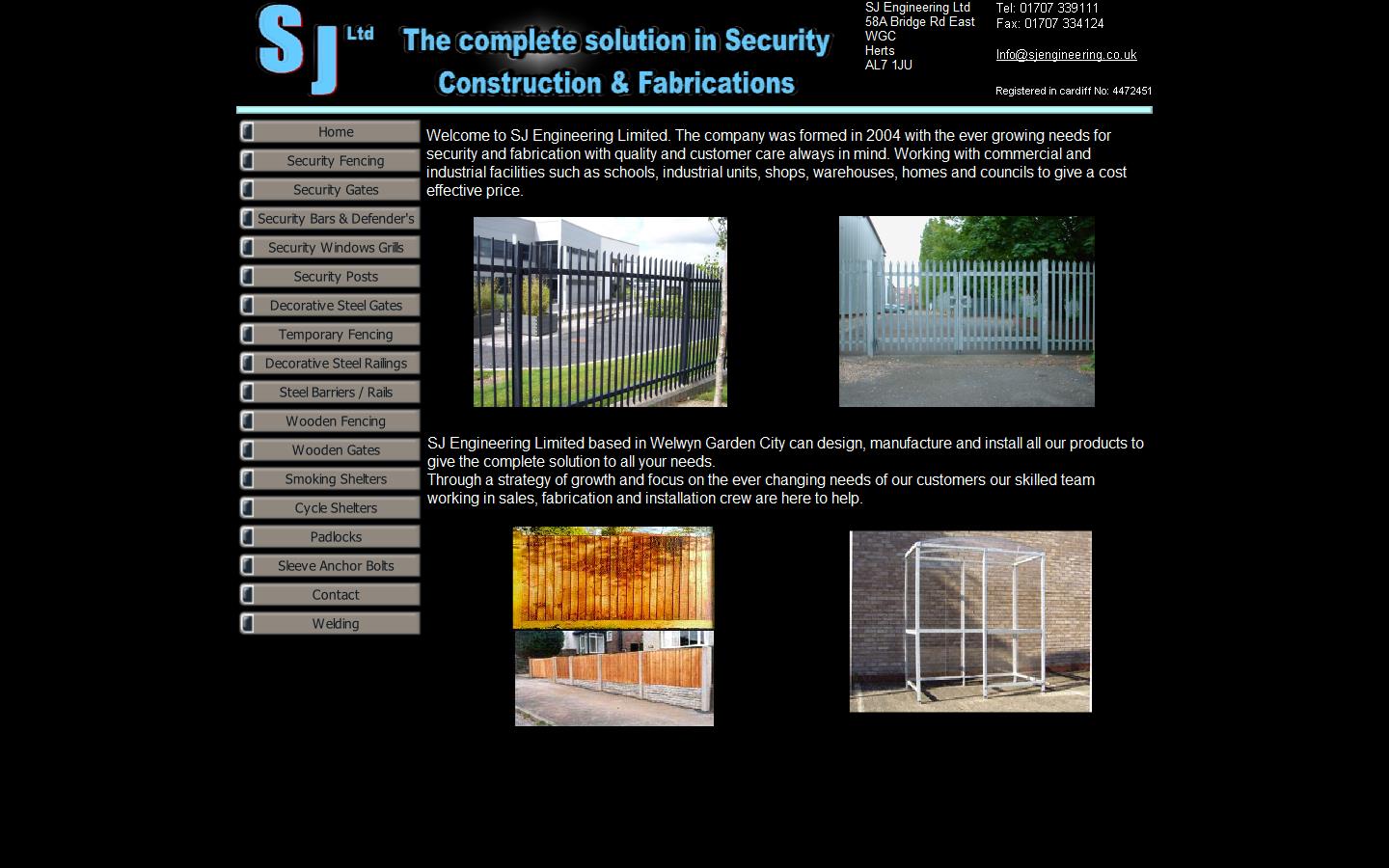 S J Engineering Ltd Website
