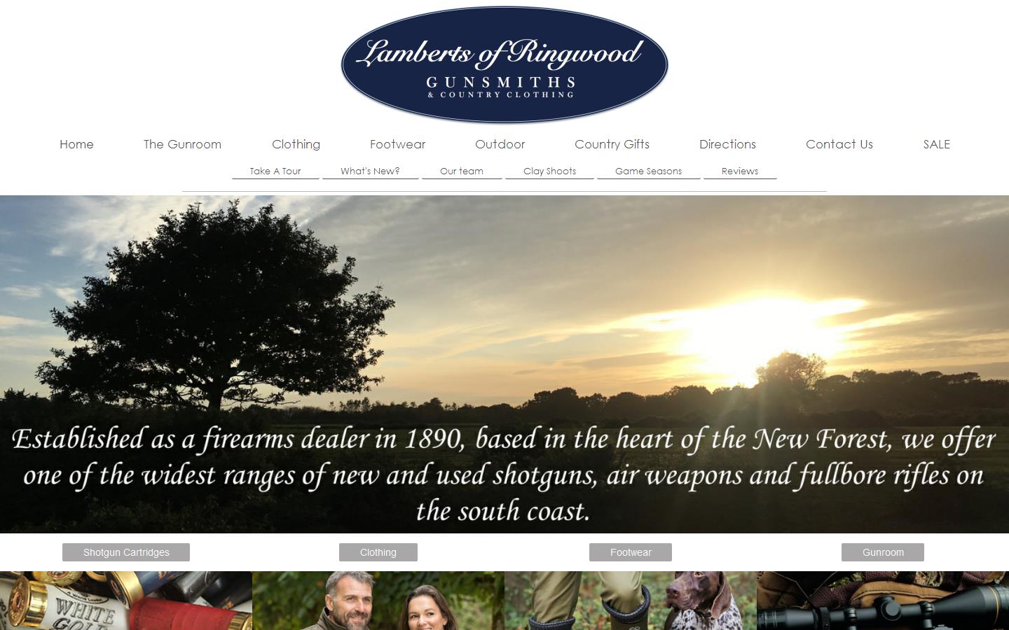 Lamberts of Ringwood Website