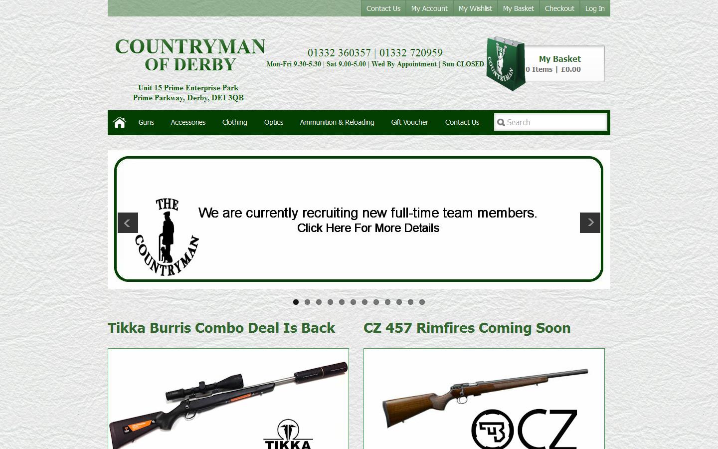 The Countryman of Derby Website