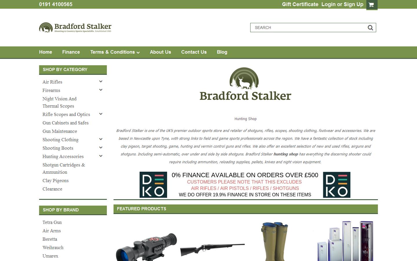 Bradford Stalker Website