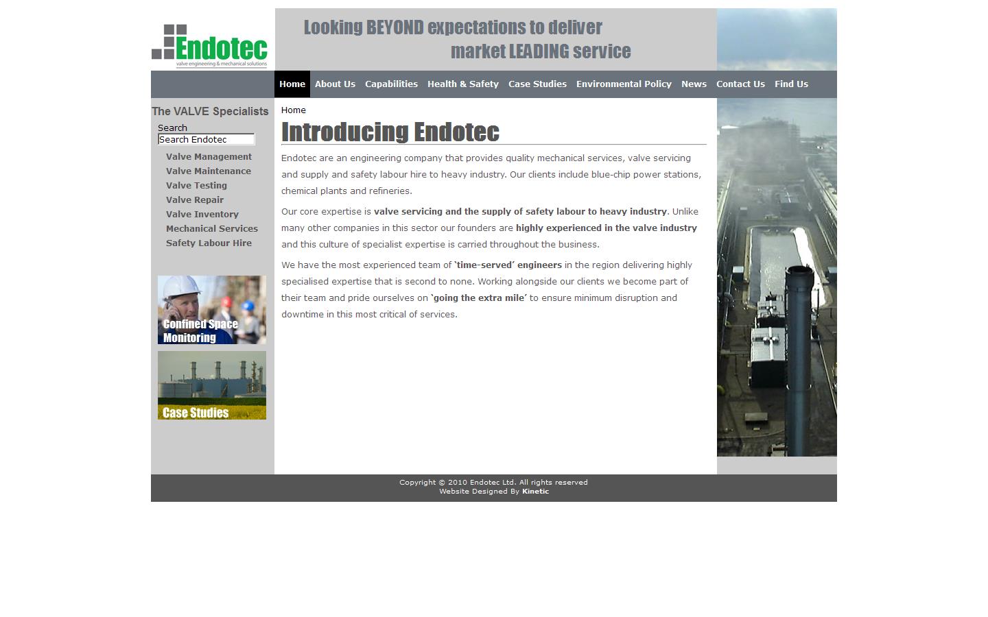 Endotec Website