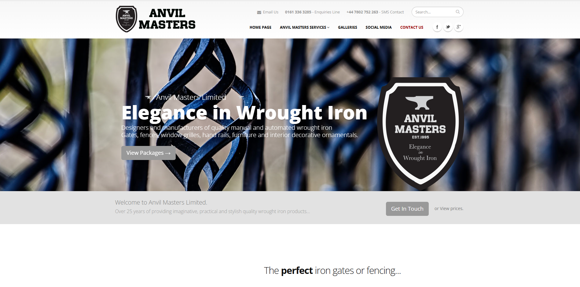 Anvil Masters Website