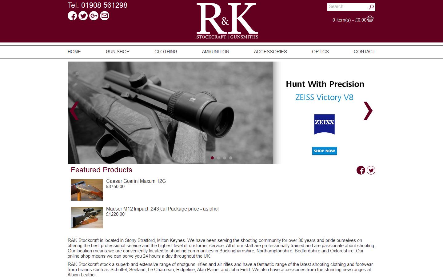 R & K Stockcraft Website