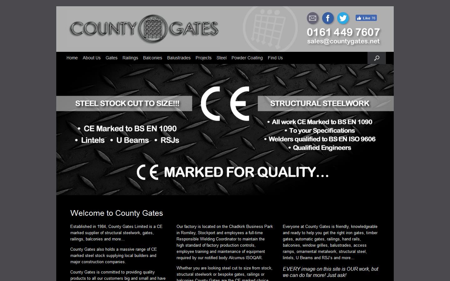 County Gates Website