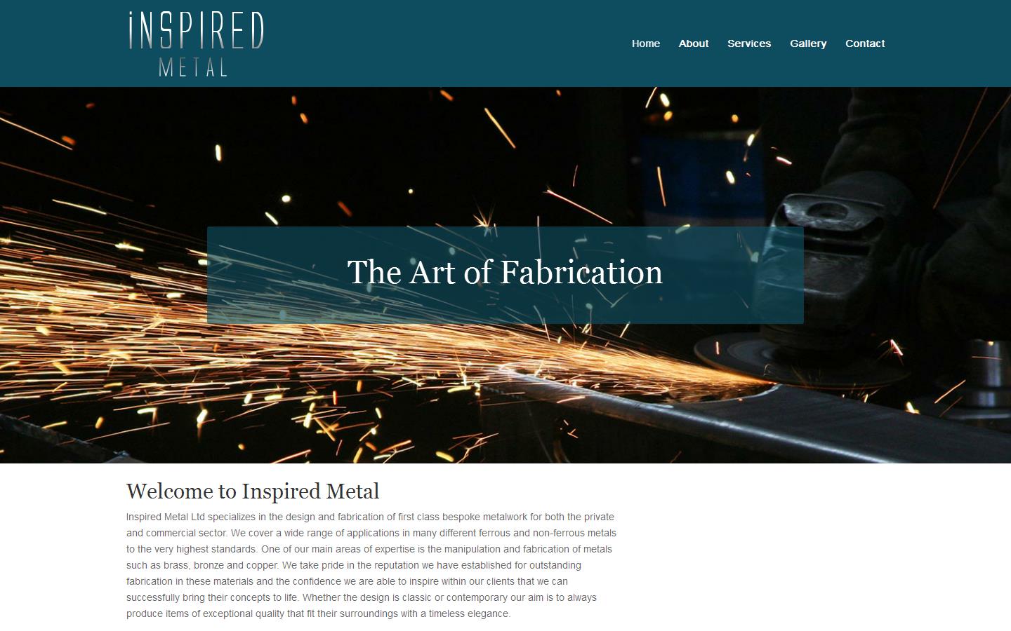 Inspired Metal Website