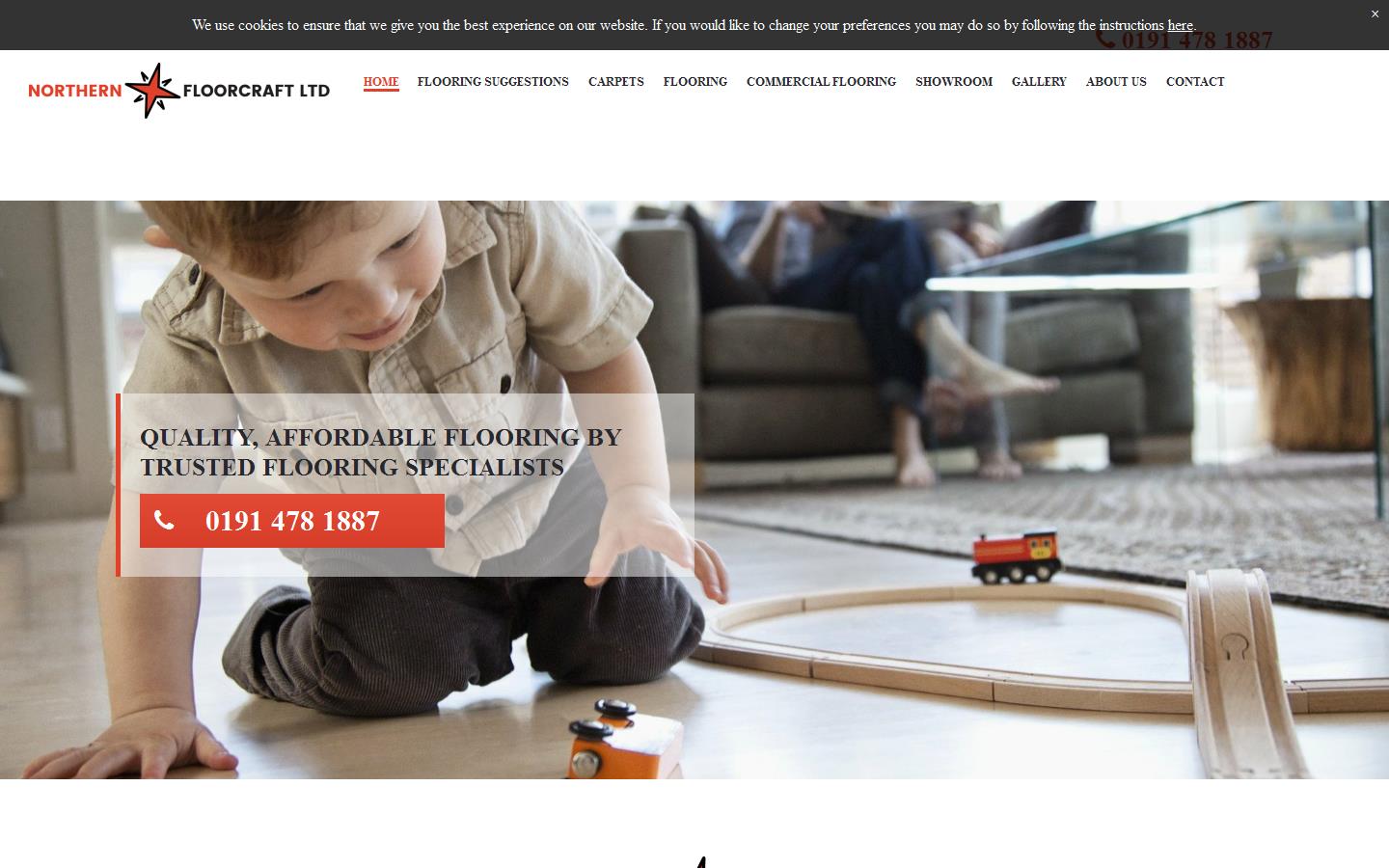 Northern Floorcraft Gateshead Ltd Website