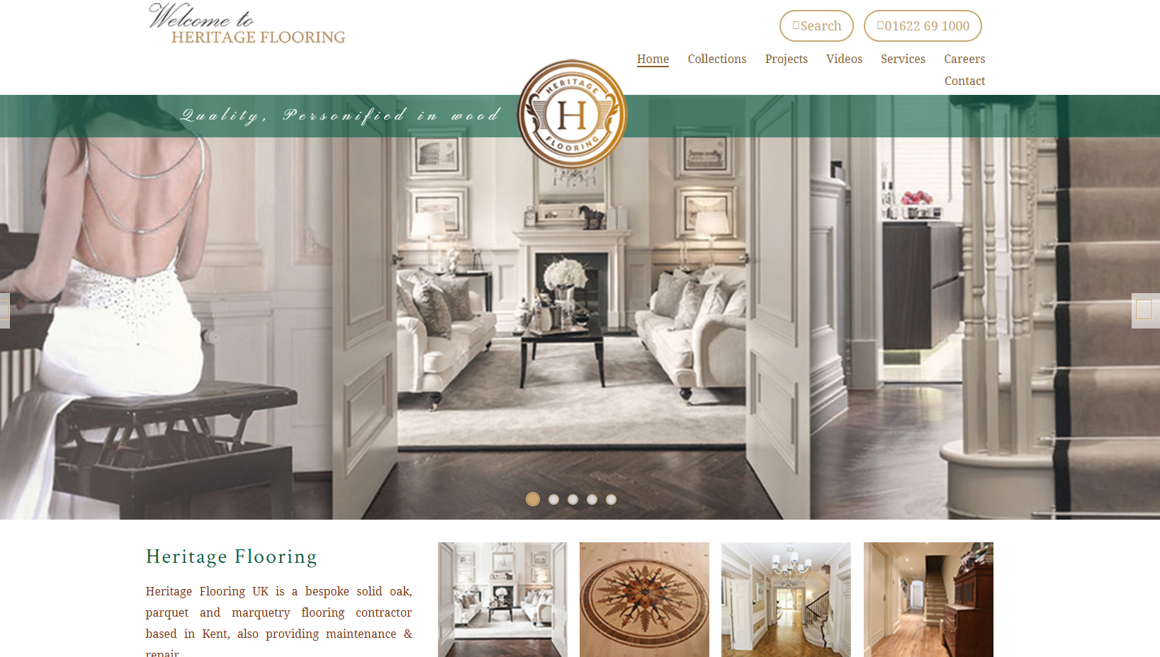 Hertiage Flooring Website