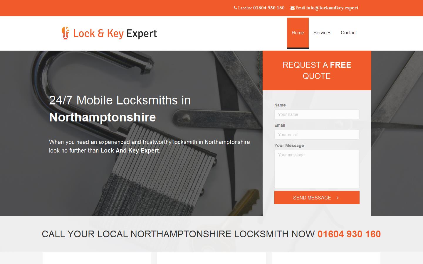 Lock & Key Expert Website