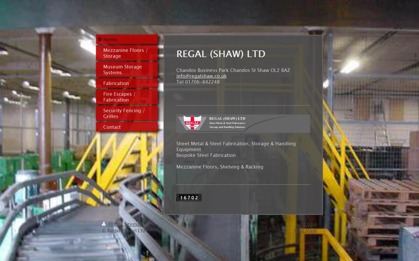Regal Shaw Ltd Website
