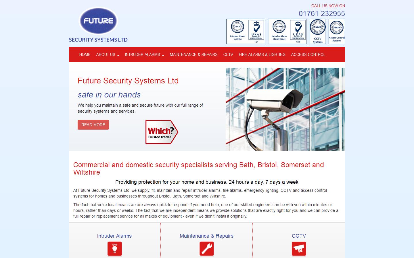 Future Security Systems Ltd Website