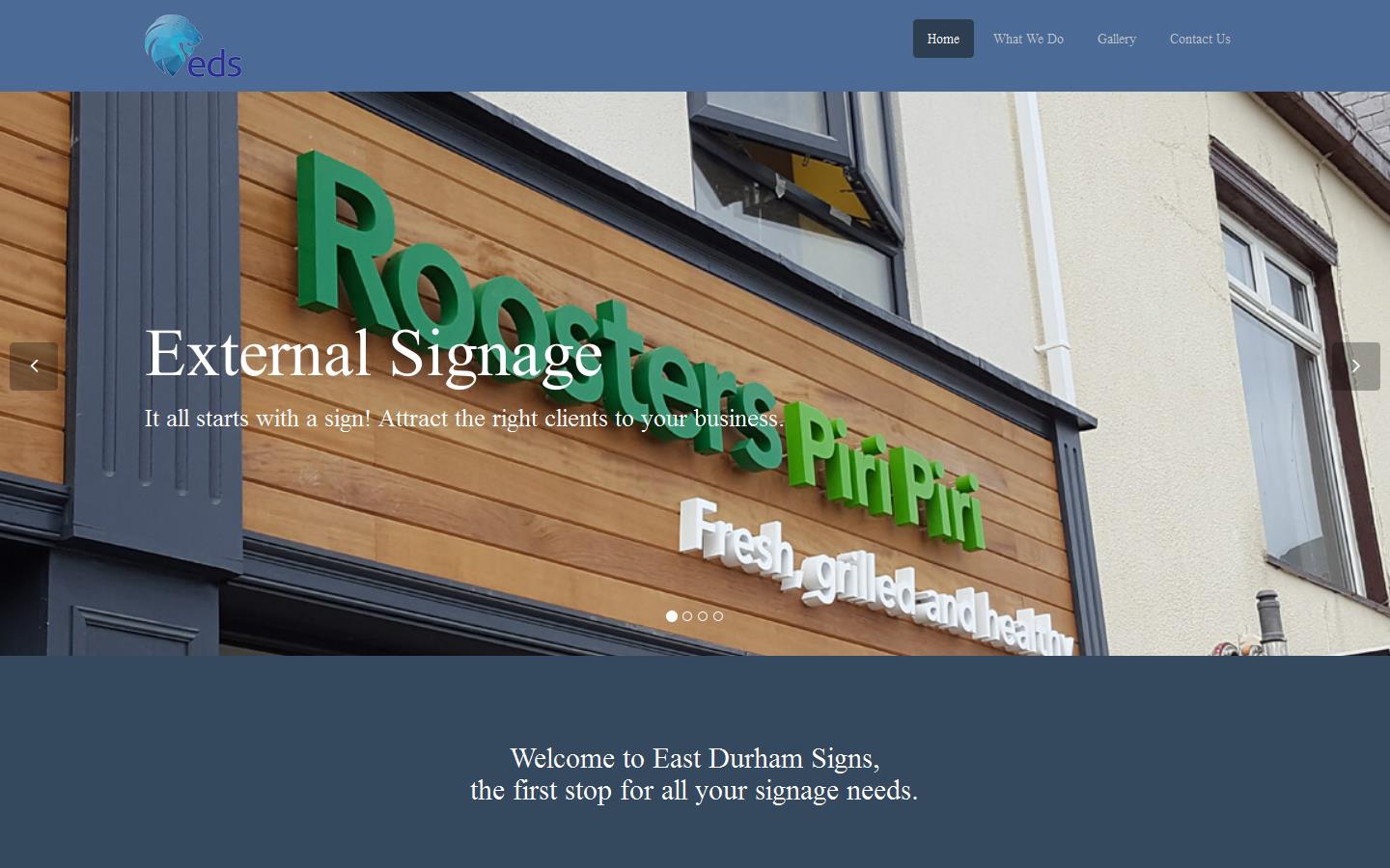 East Durham Signs Website