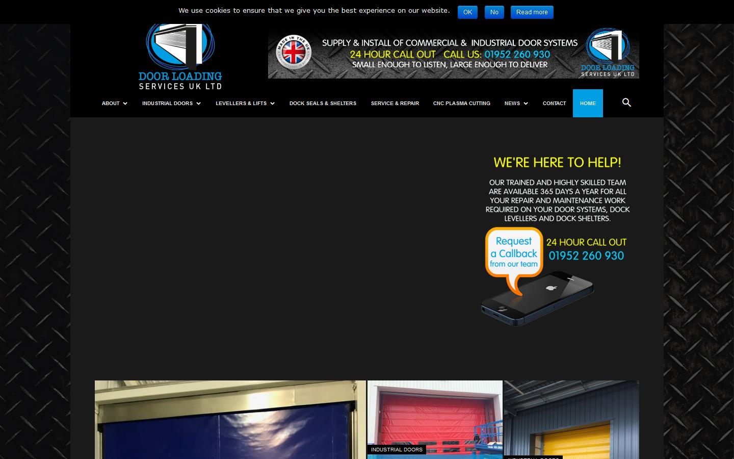 Door Loading Services UK Ltd Website