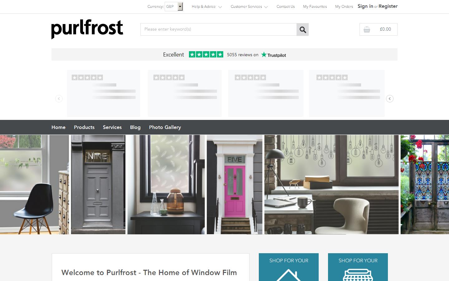 Purlfrost Website