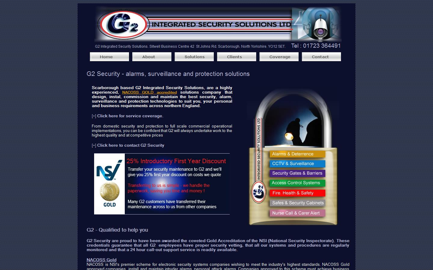 G2 Integrated Security Solutions Ltd Website
