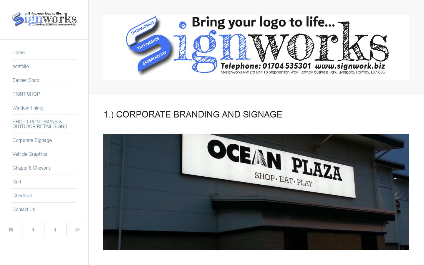 Mysignworks Signs Print Website