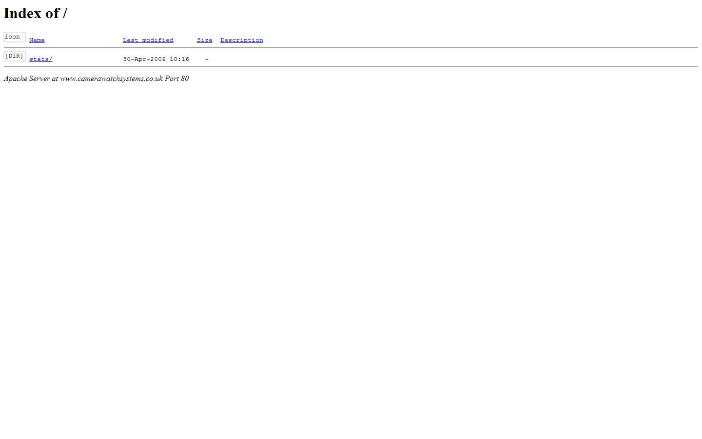 Camera Watch Systems Website