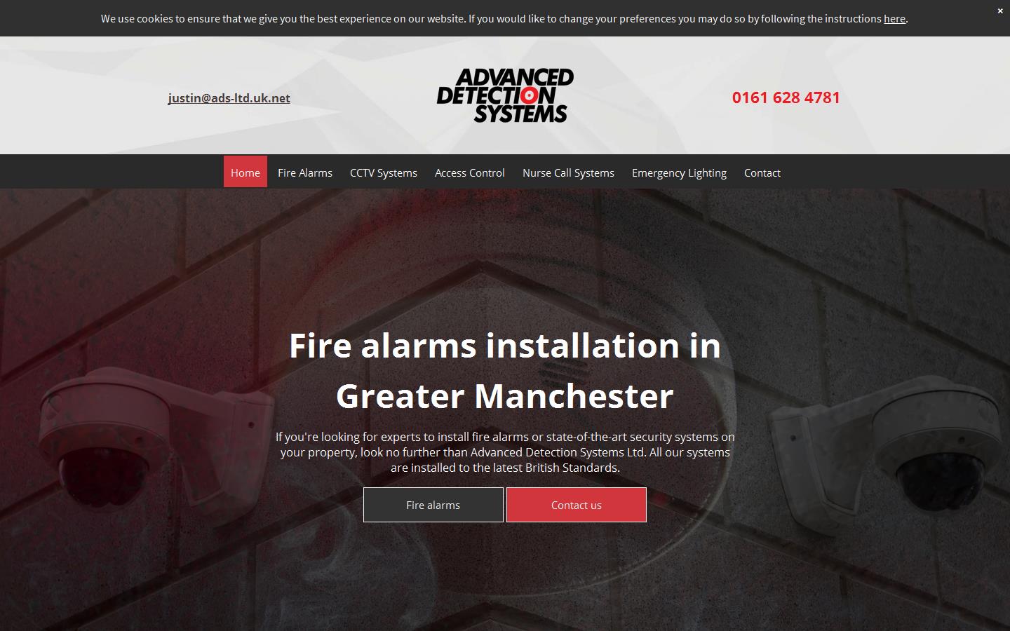 Advanced Detection Systems Ltd Website