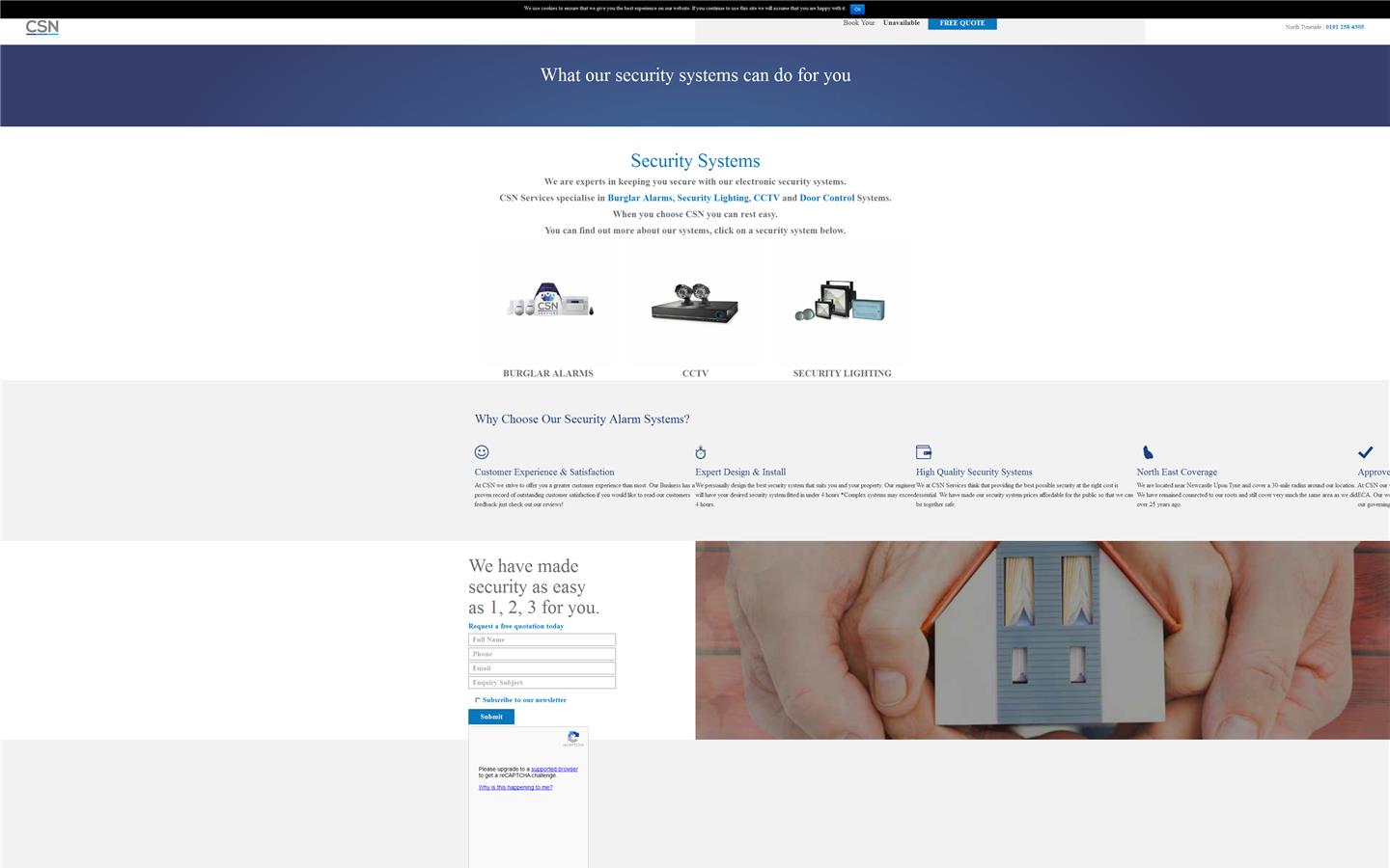 C S N Services Website