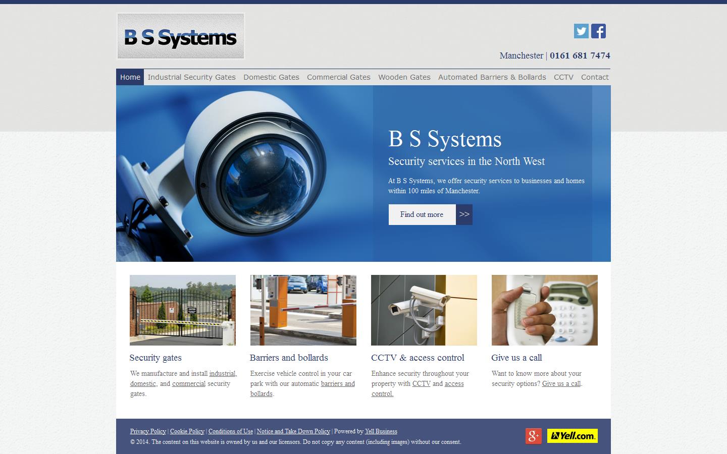 B S Systems Website