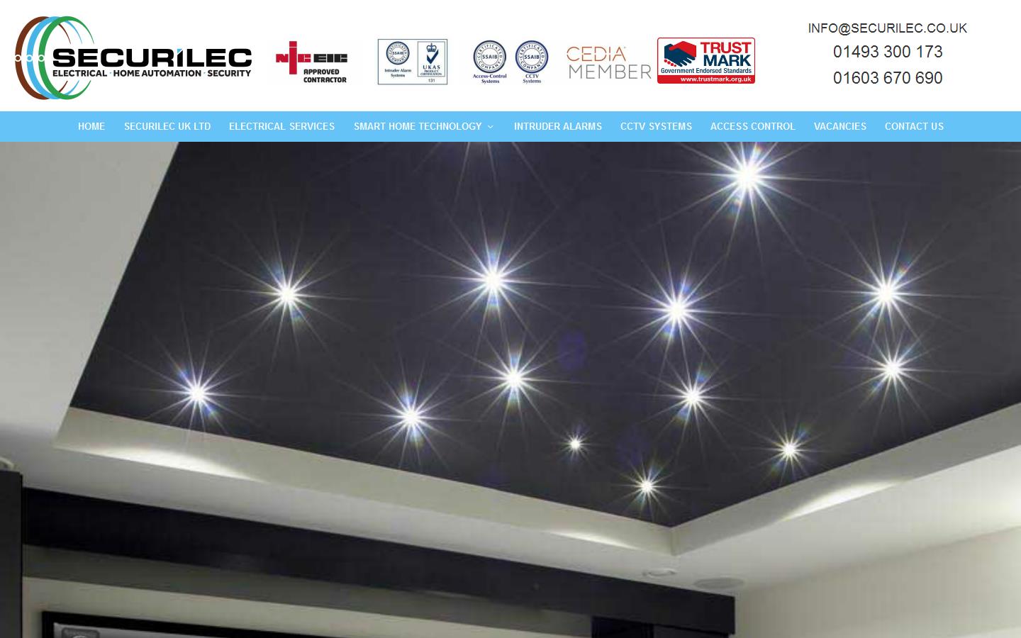 Securilec UK Ltd Website