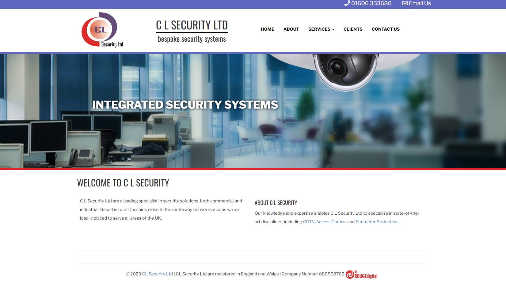 C L Security Ltd Website
