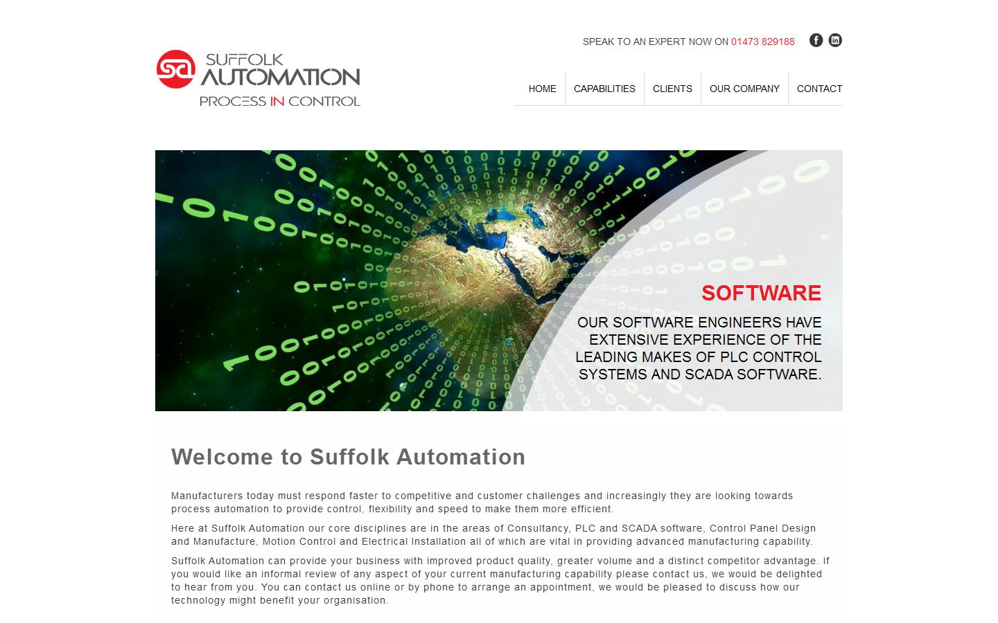 Suffolk Automation Website