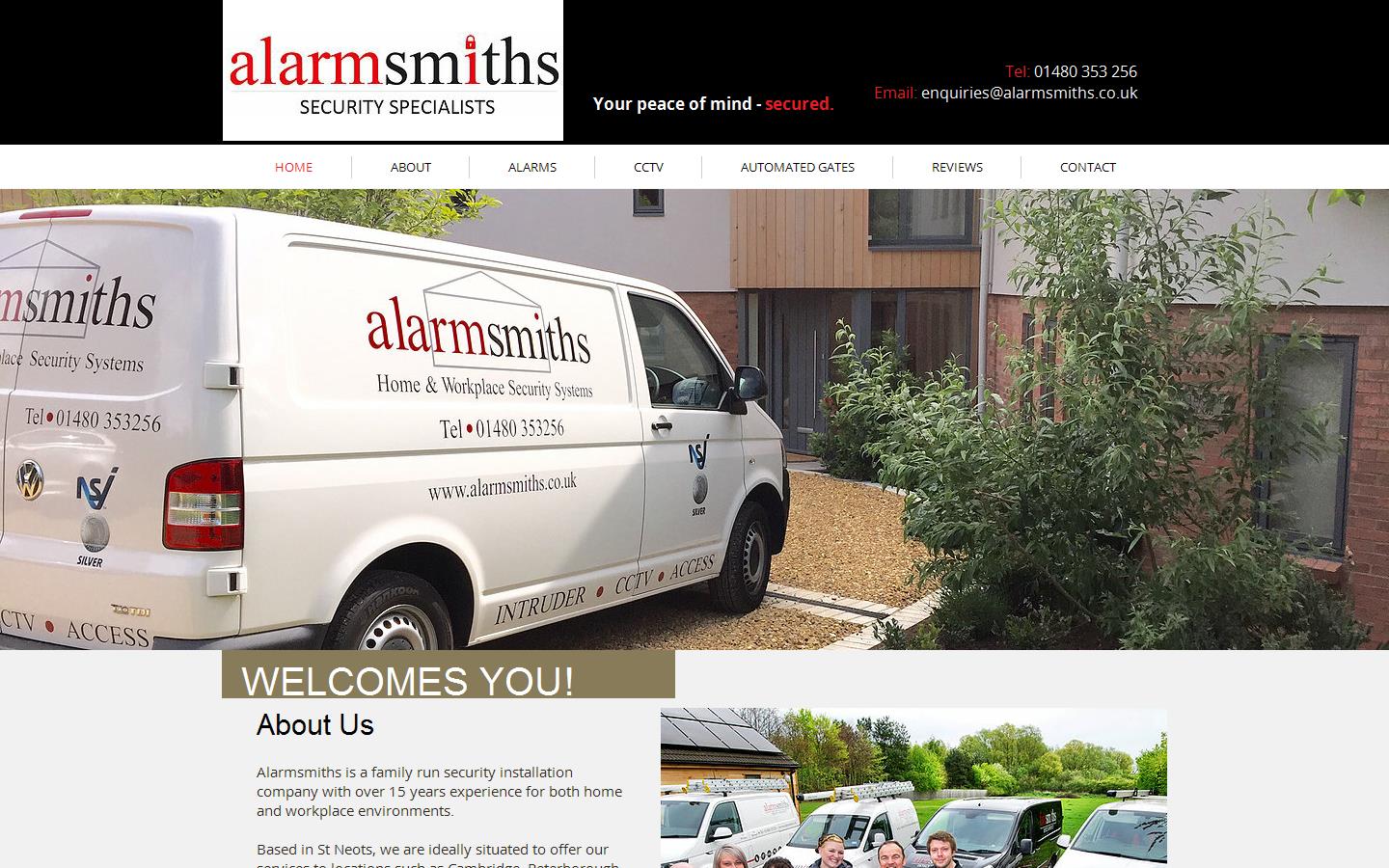 Alarmsmiths Website