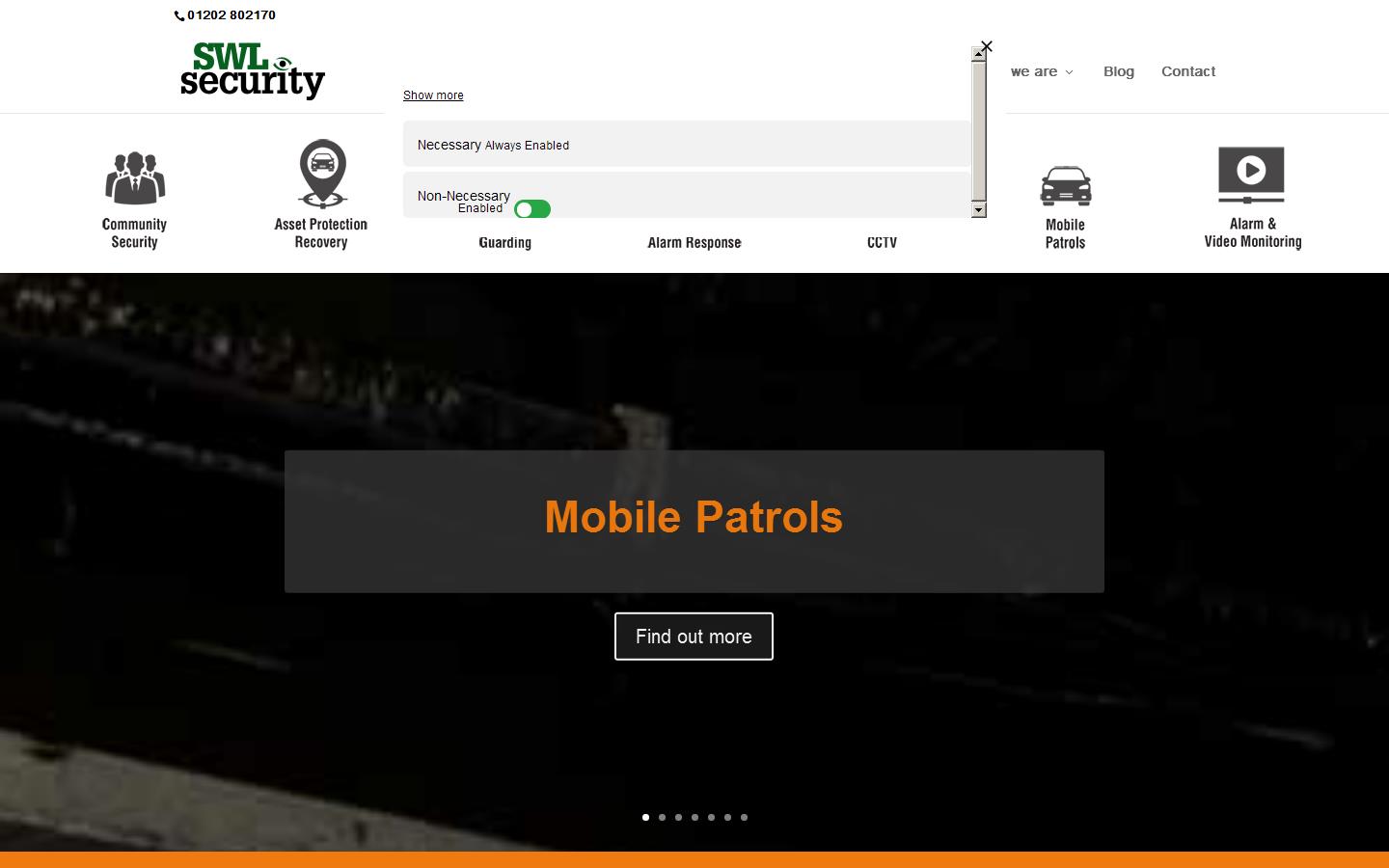 S W L Security Website