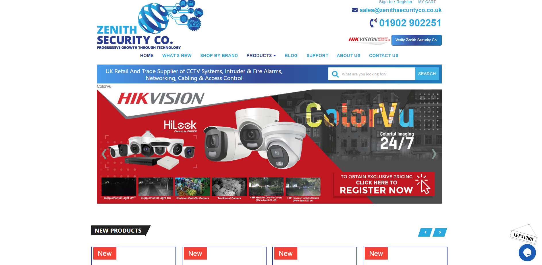 Zenith Security Co. Website