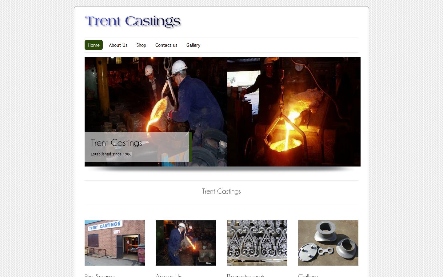 Trent Castings Website
