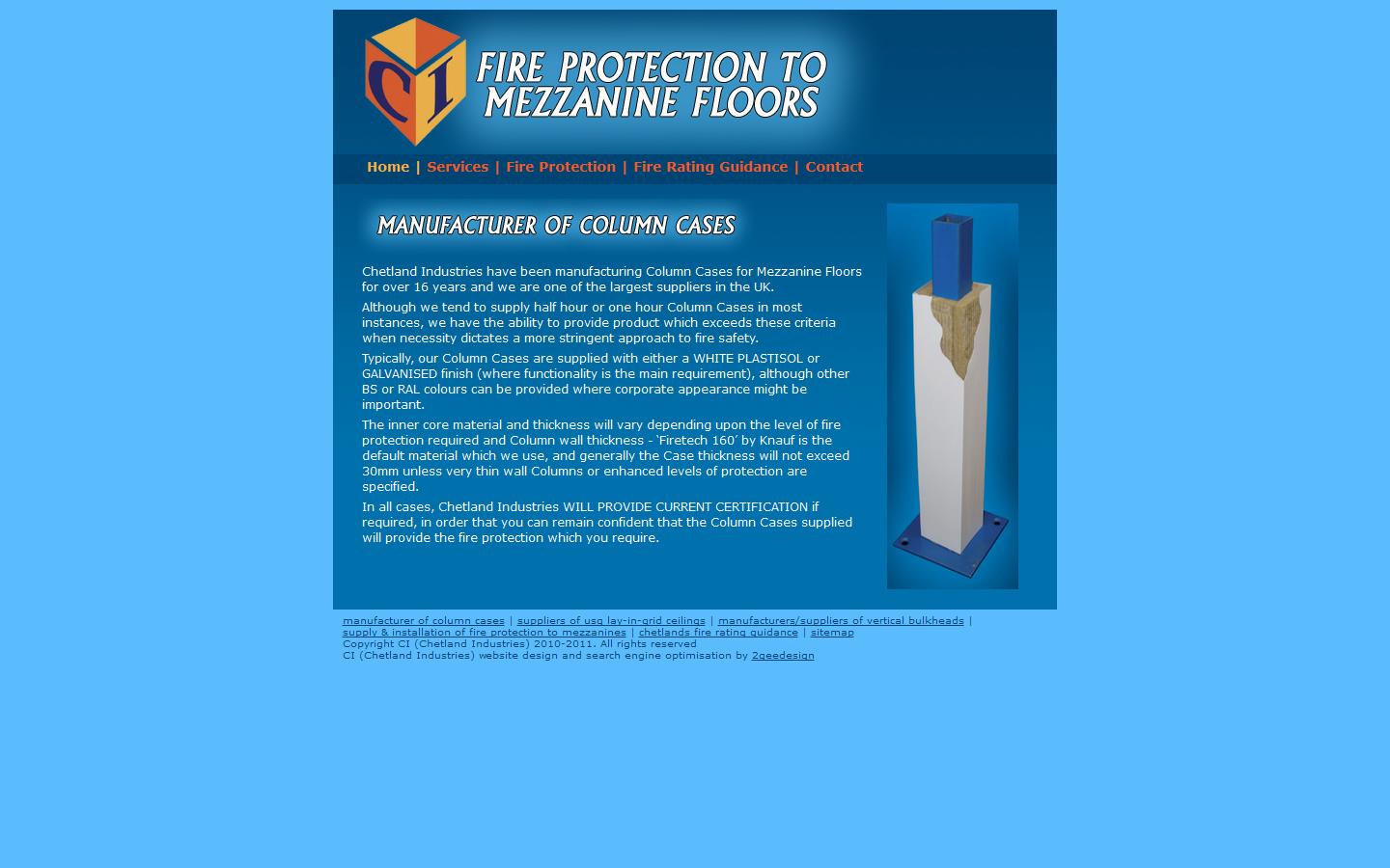 Chetland Industries Website