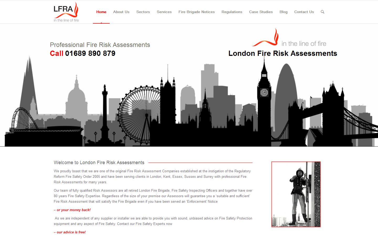 London Fire Risk Assessments Website