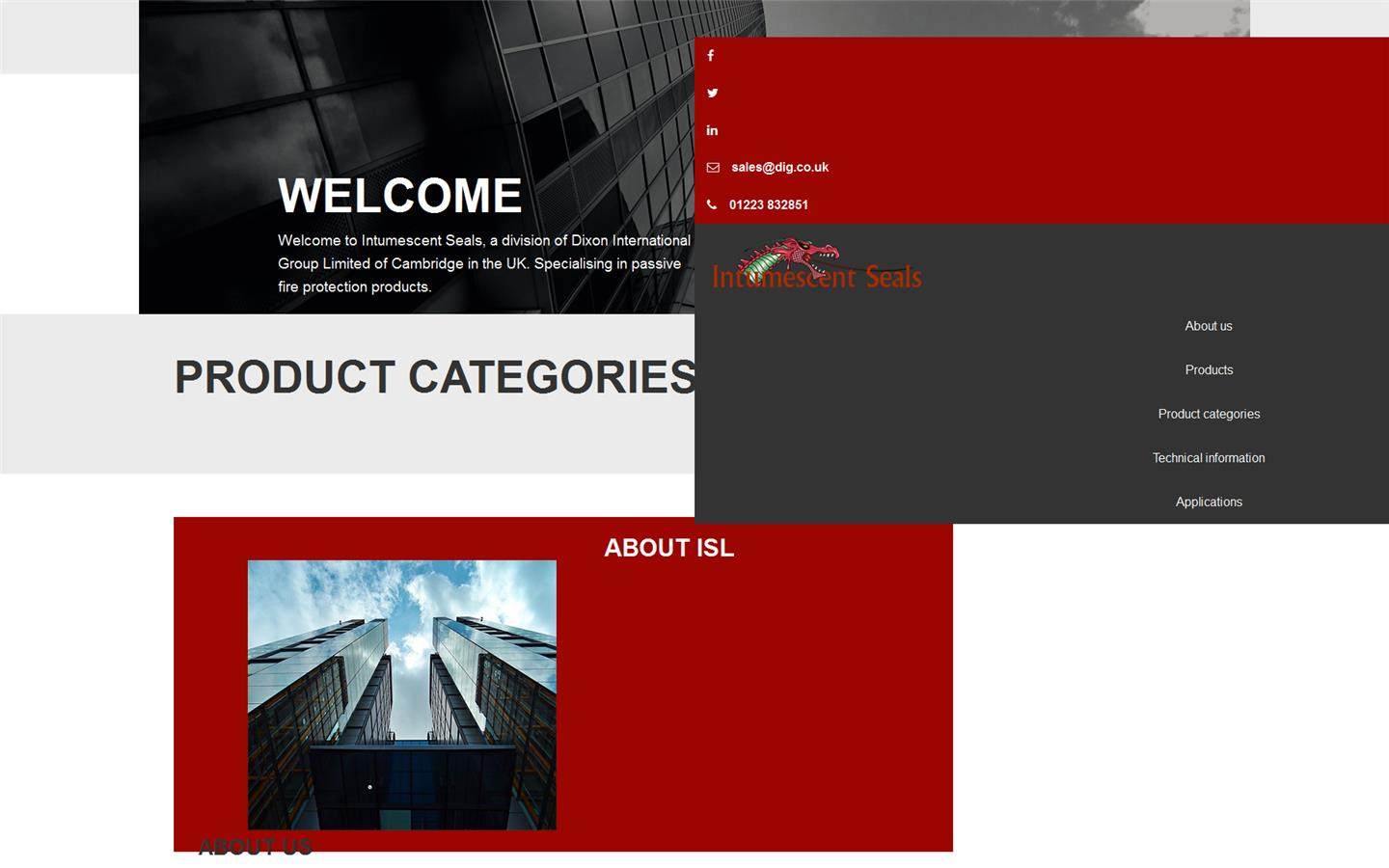 The Dixon International Group Ltd Website