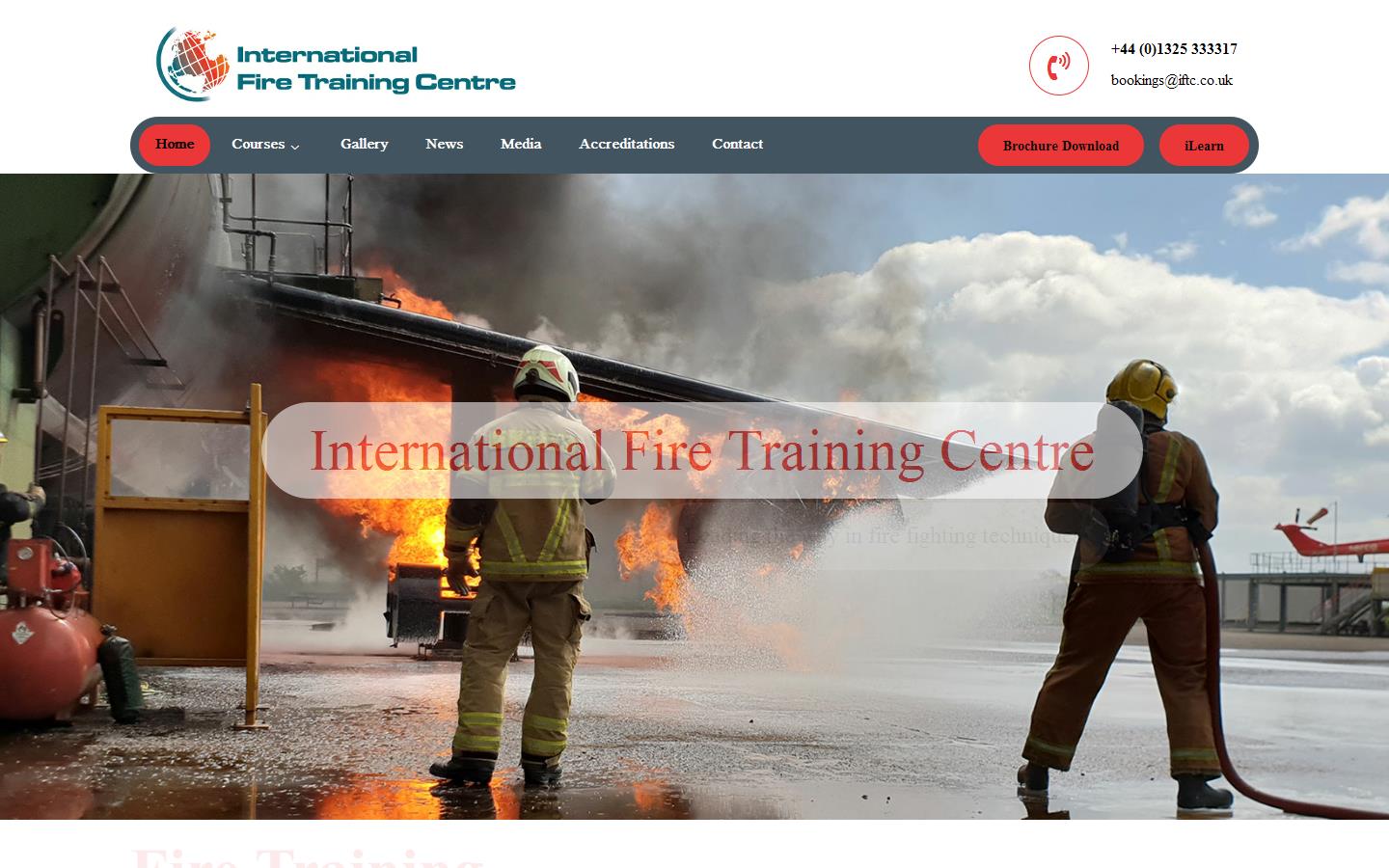 International Fire Training Centre Website