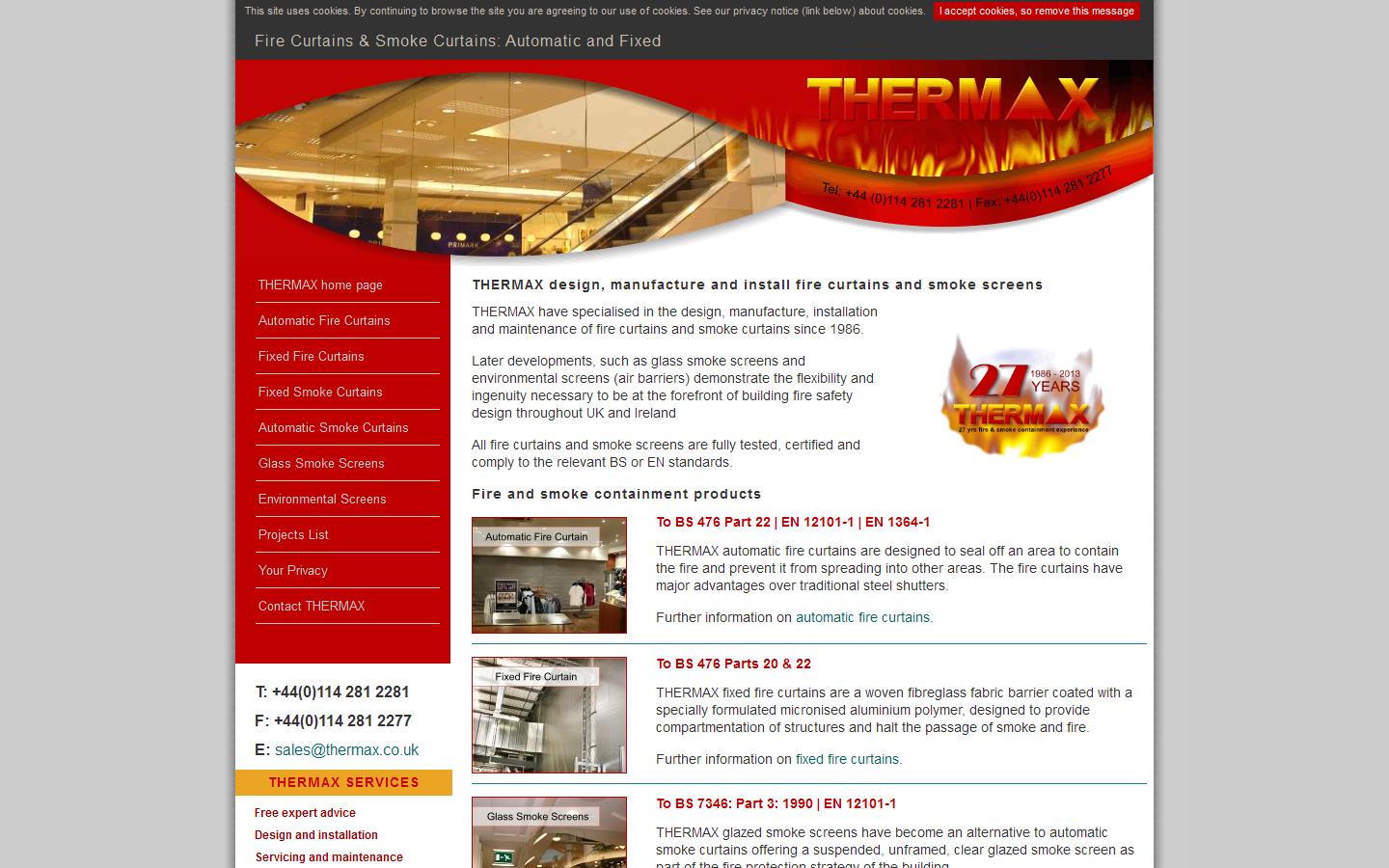 Thermax Website