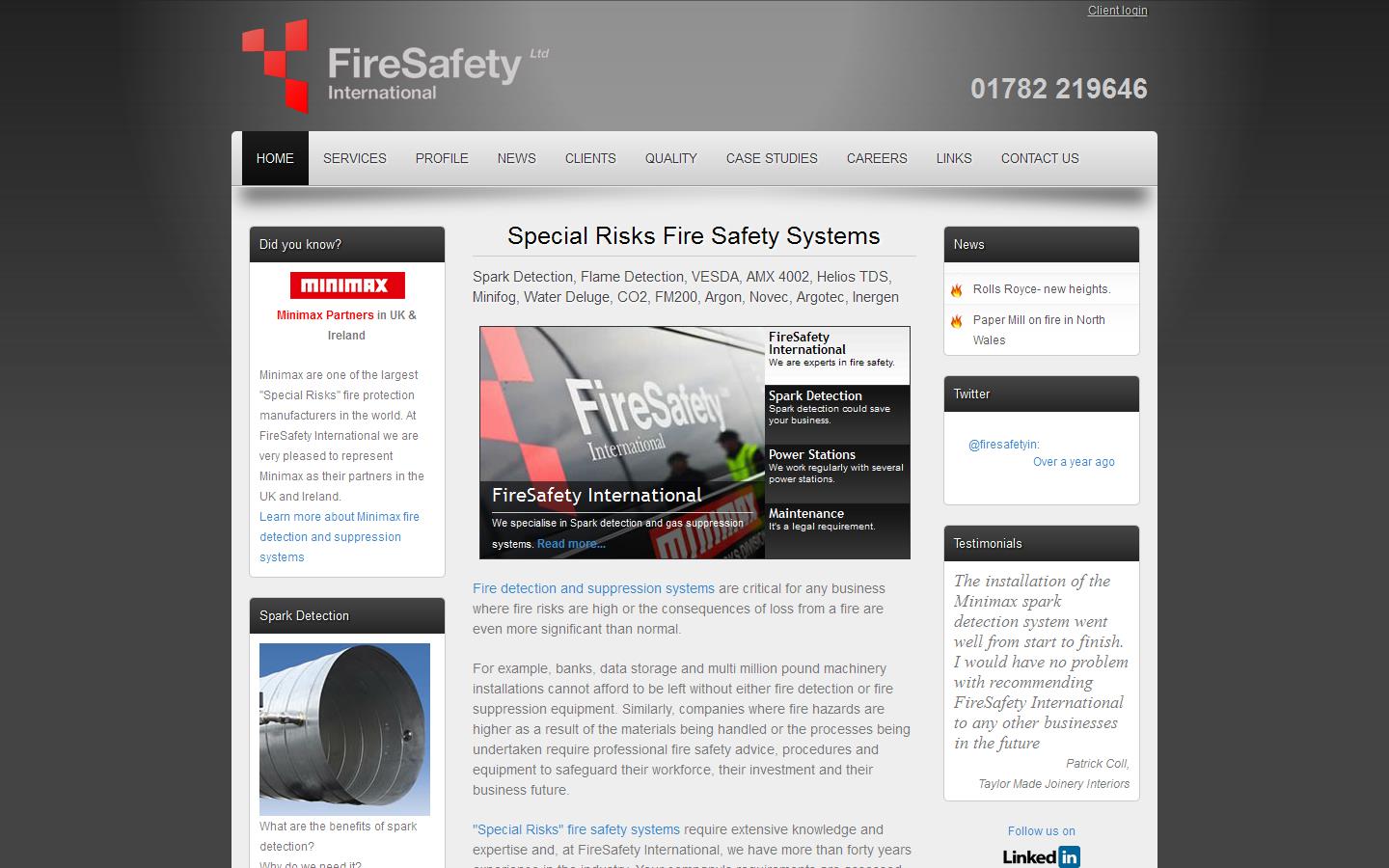 Fire Safety International Website