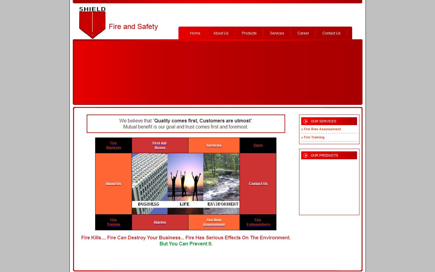 Shield Trading Services Ltd Website