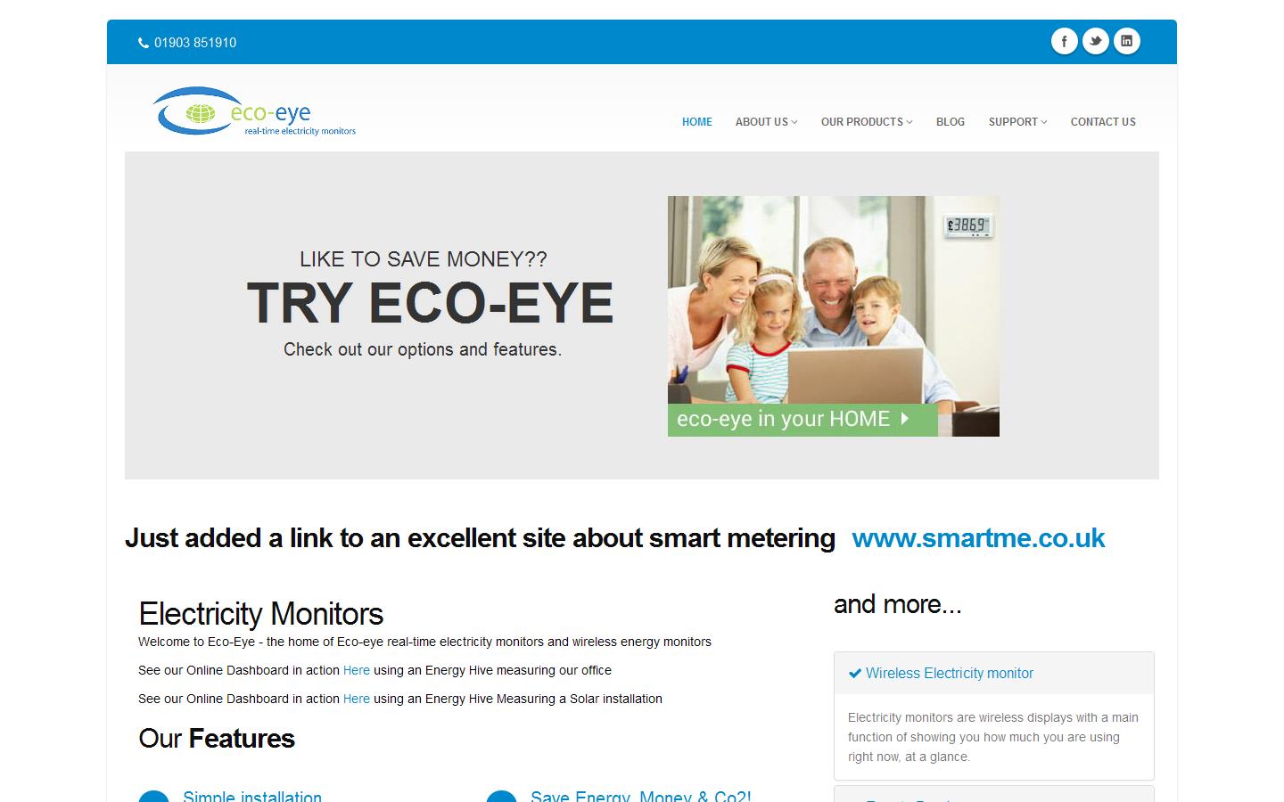 Eco-eye Website