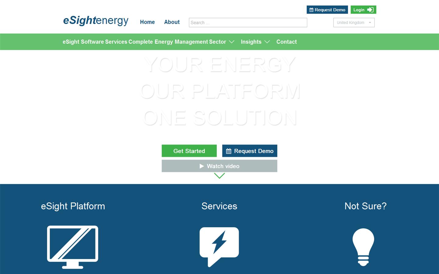 Esight Energy Website