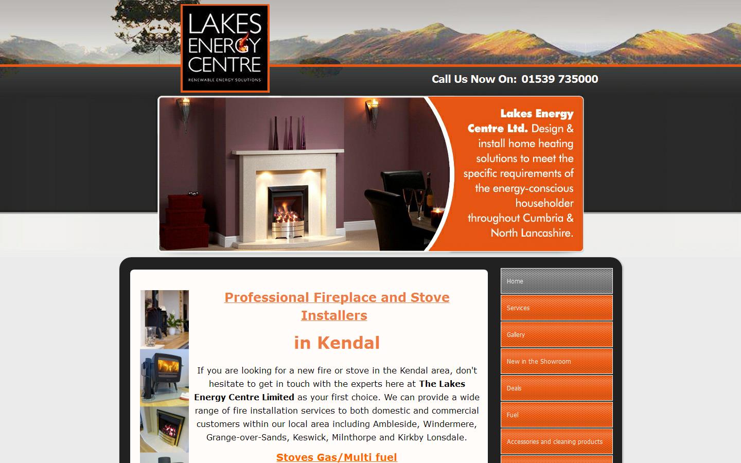 Lakes Energy Centre Ltd Website