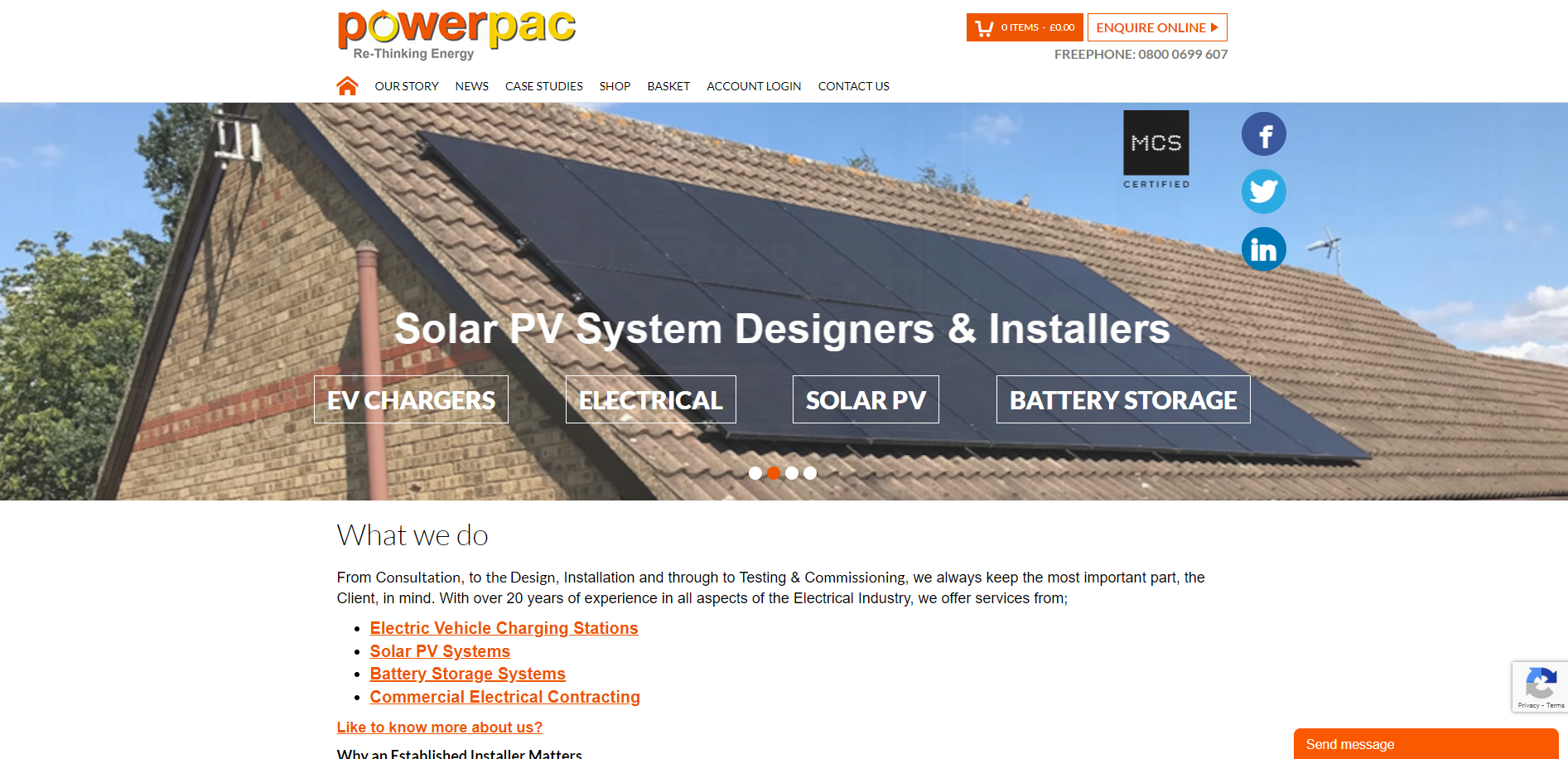 Powerpac Ltd Website