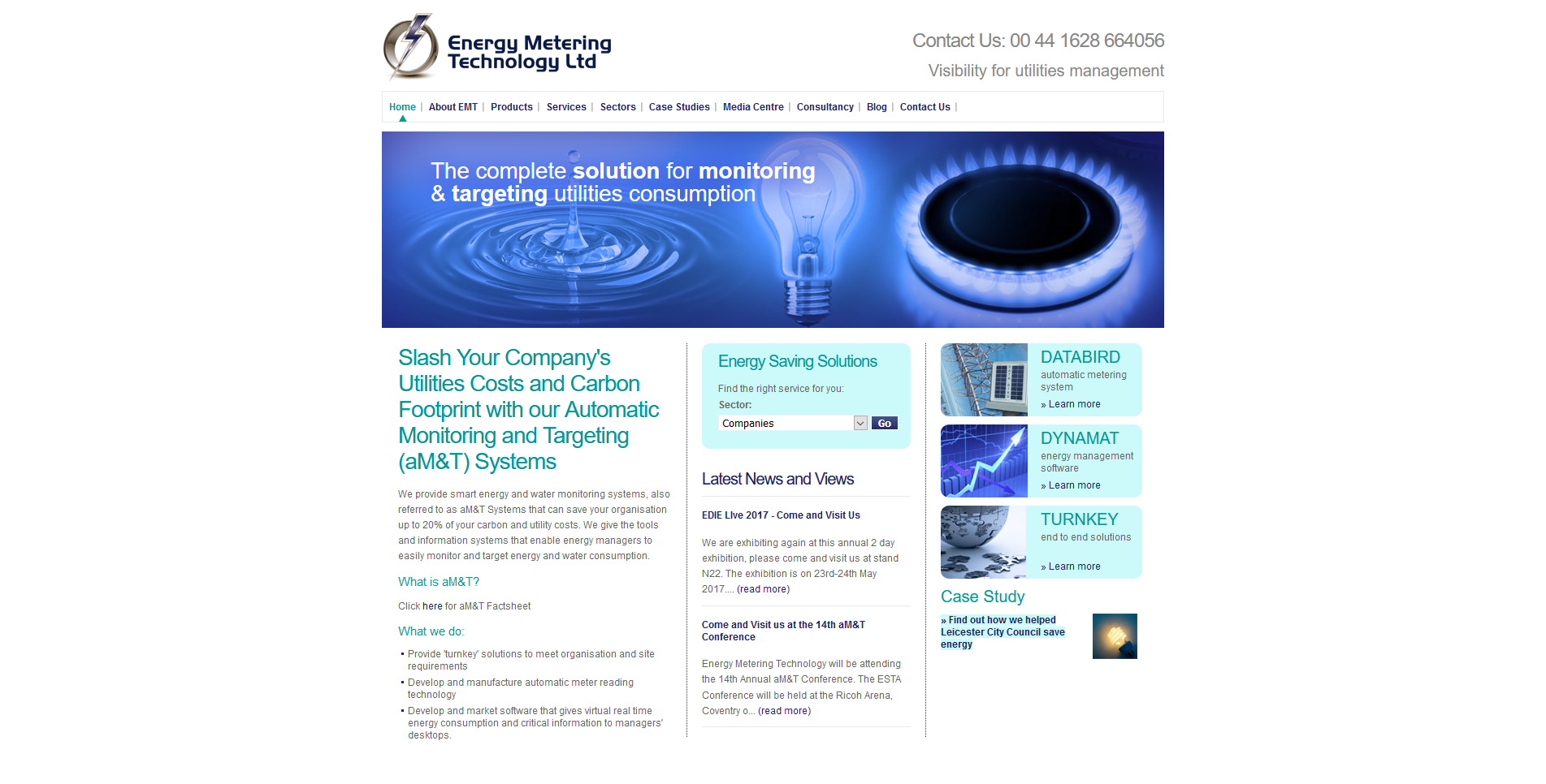 Energy Metering Technology Ltd Website