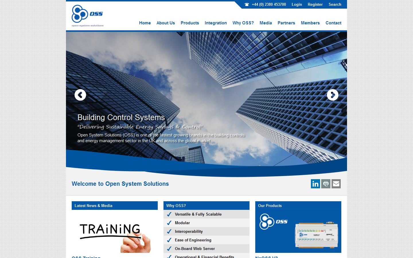 Open Systems Solutions Website
