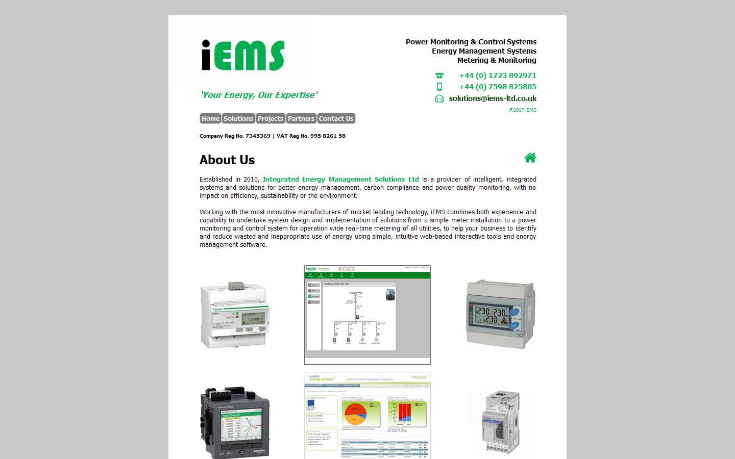 Integrated Energy Management Solutions Ltd Website