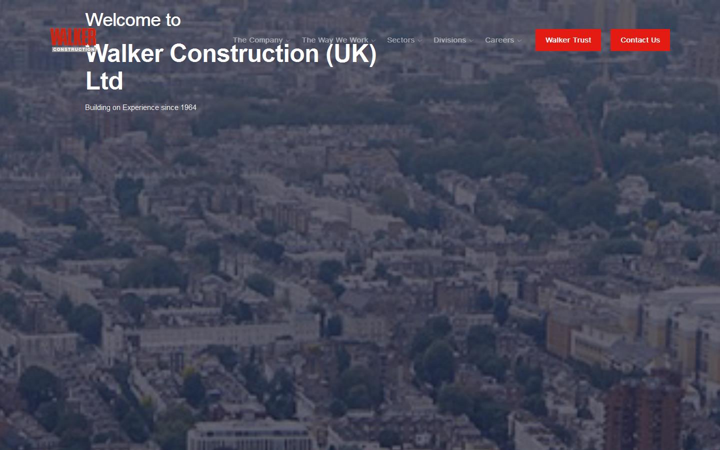 Walker Construction UK Website
