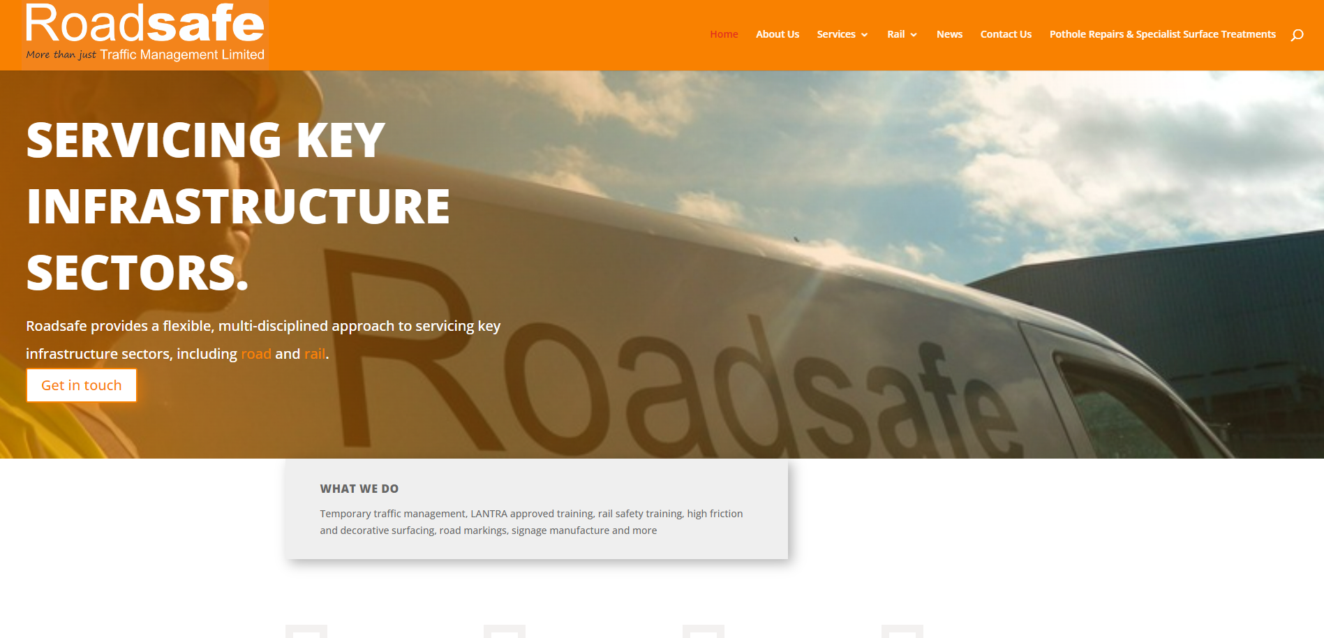Roadsafe Traffic Management Ltd Website