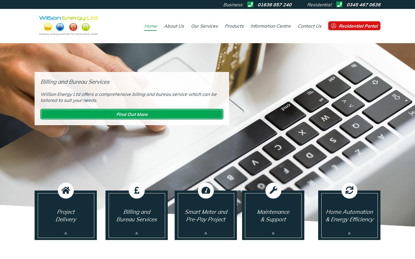 Wilson Energy Ltd Website