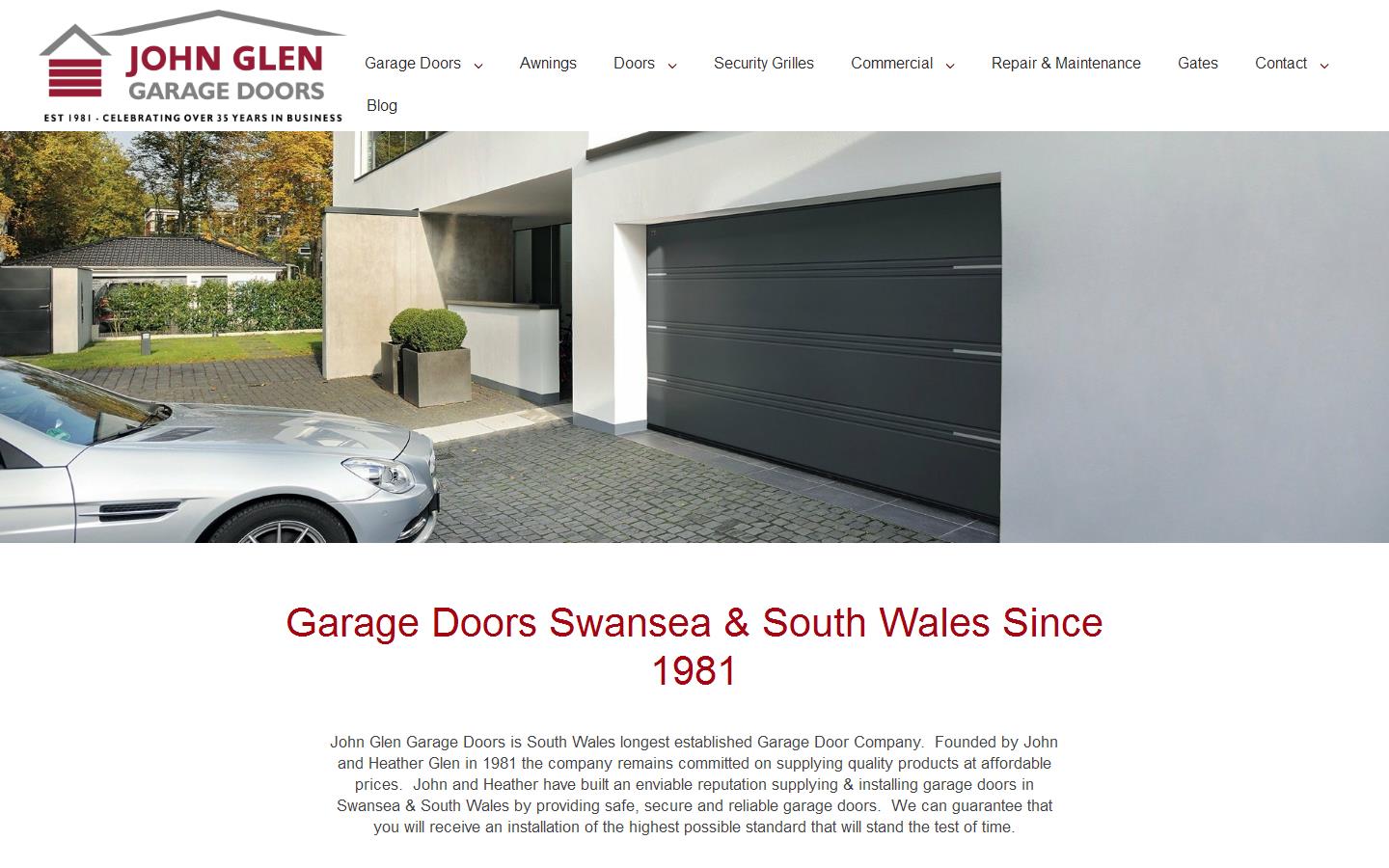 John Glen Installation Services Ltd Website